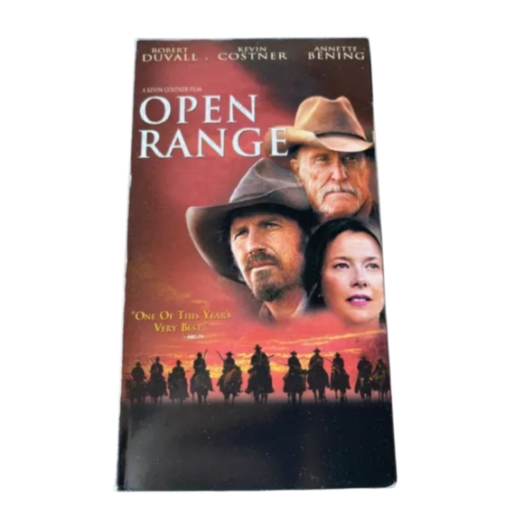 6/$15 Open Range 2003 ‧ Western/Drama Touchstone home entertainment vhr tape - Picture 1 of 4